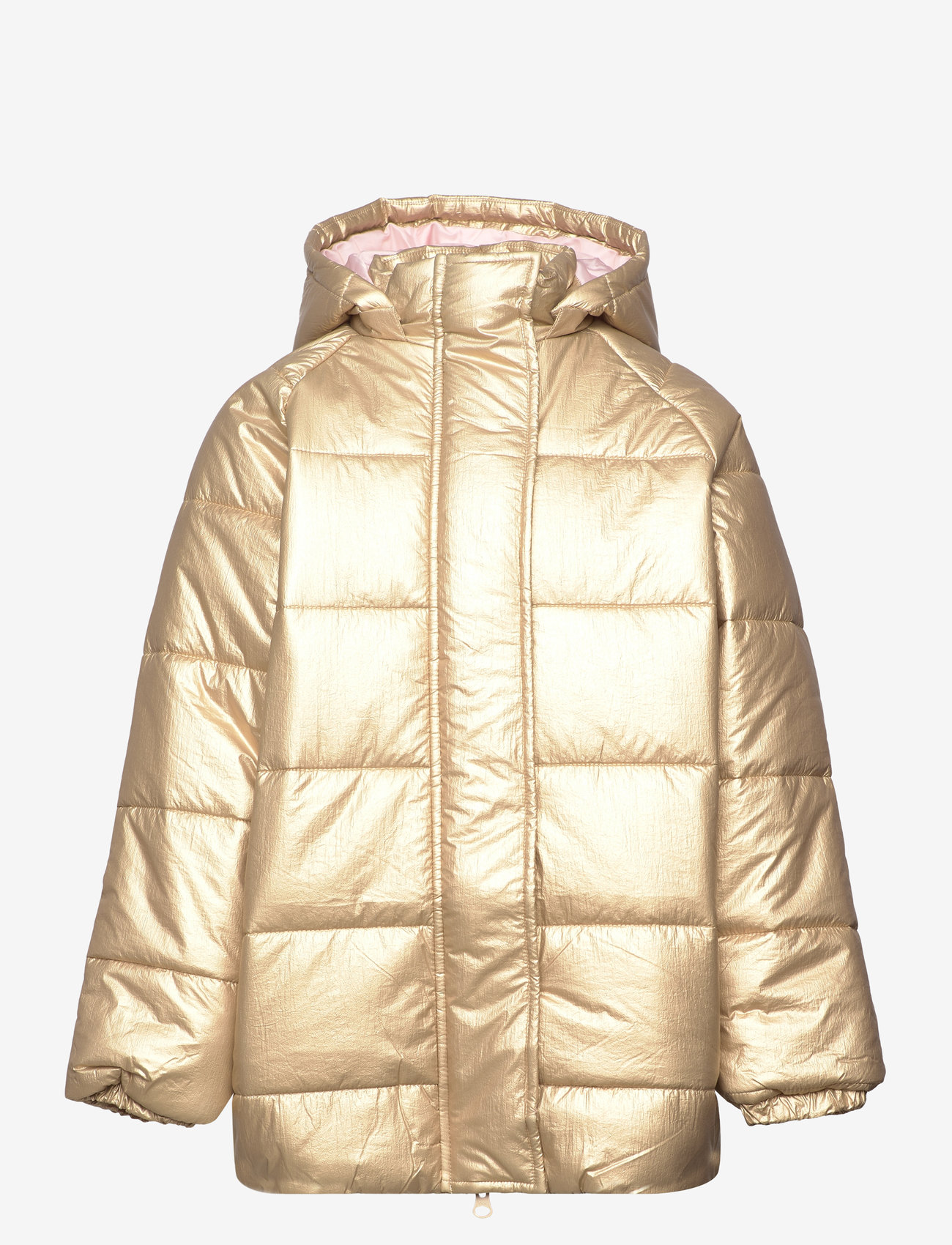 Soft Gallery - SGCAROLINE FOIL PUFFER JACKET - dunjakker & forede jakker - gold - 0