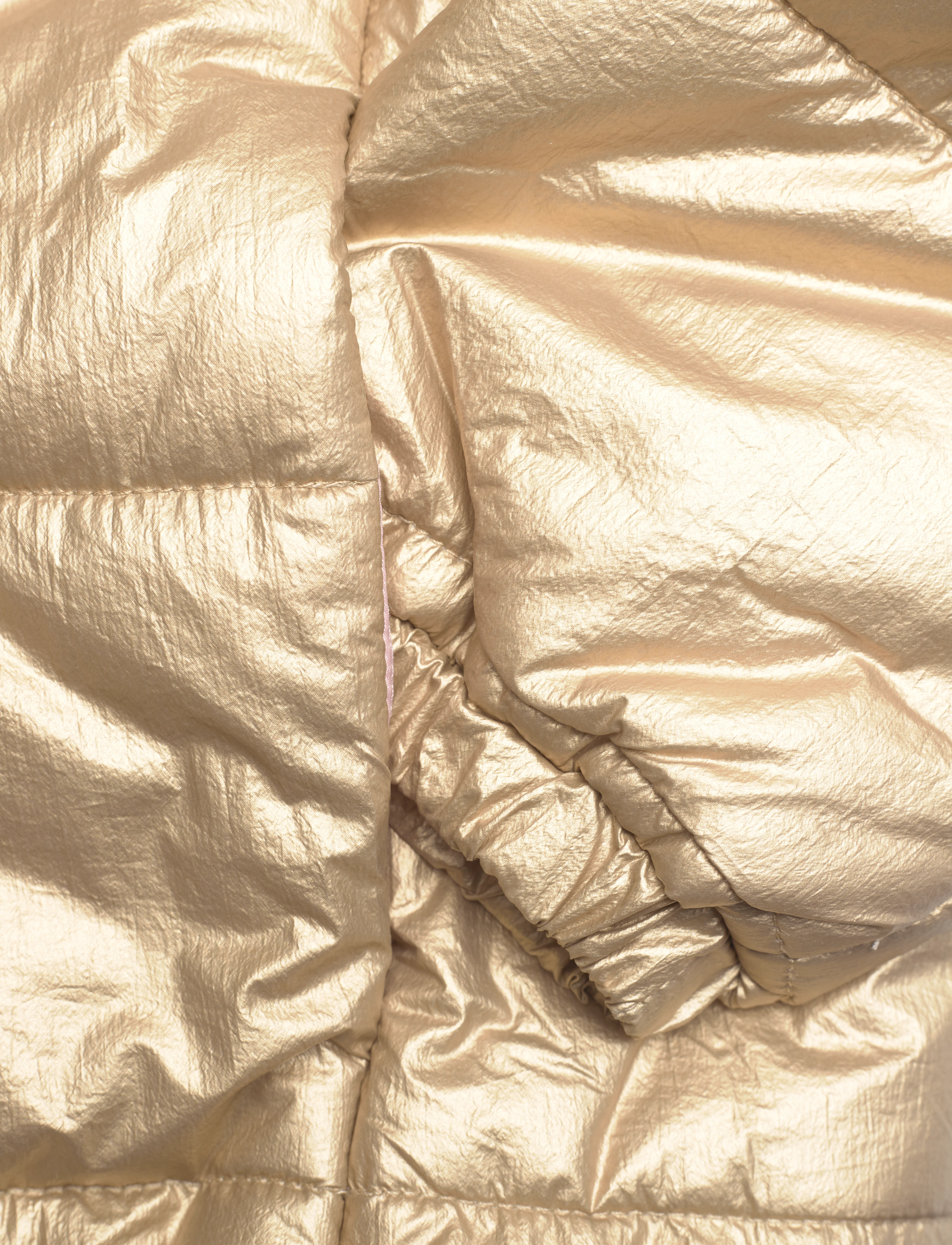 Soft Gallery - SGCAROLINE FOIL PUFFER JACKET - dunjakker og fôrede jakker - gold - 4