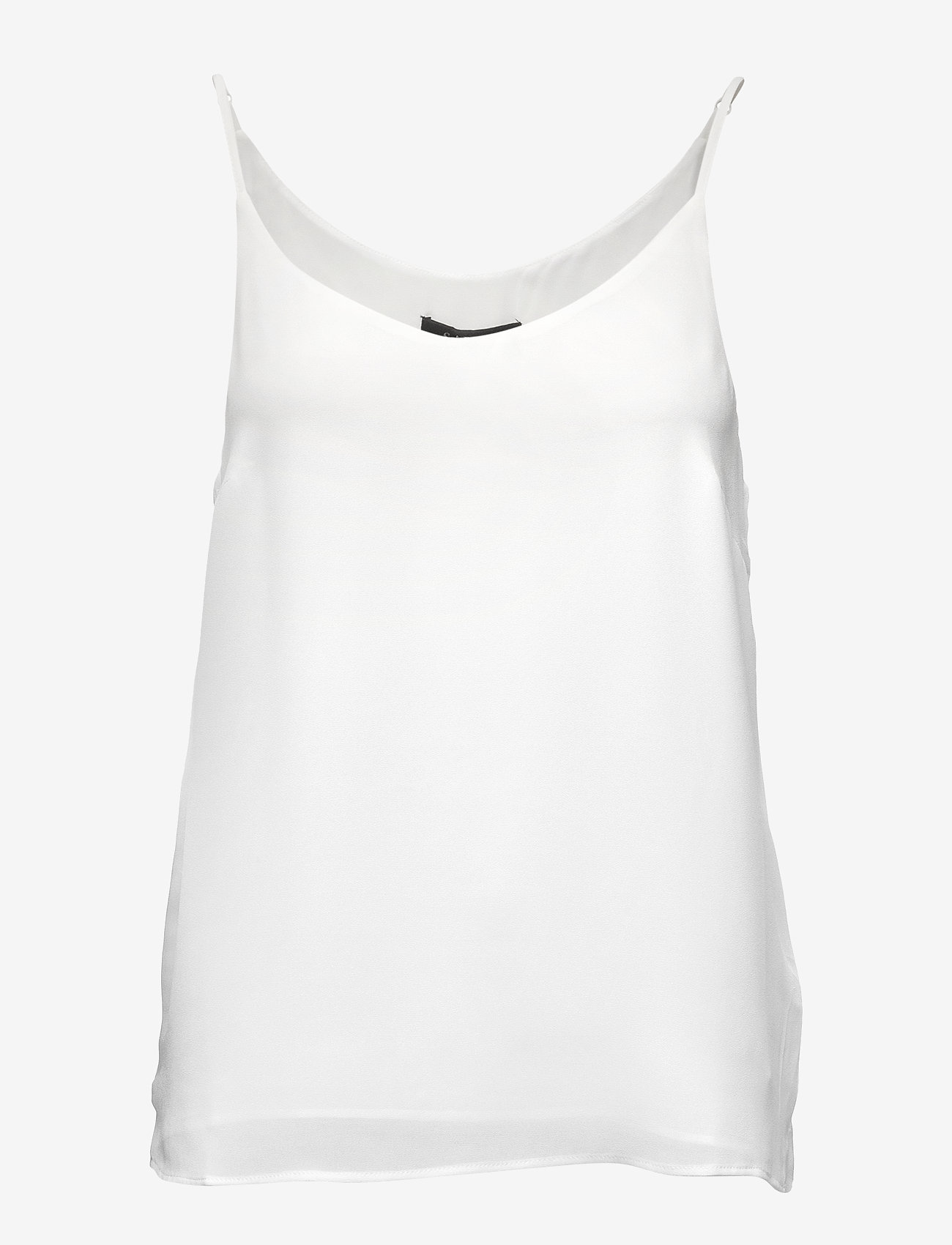 Soft Rebels - SRFrida Top - GRS - Ärmellose tops - snow white / off white - 0