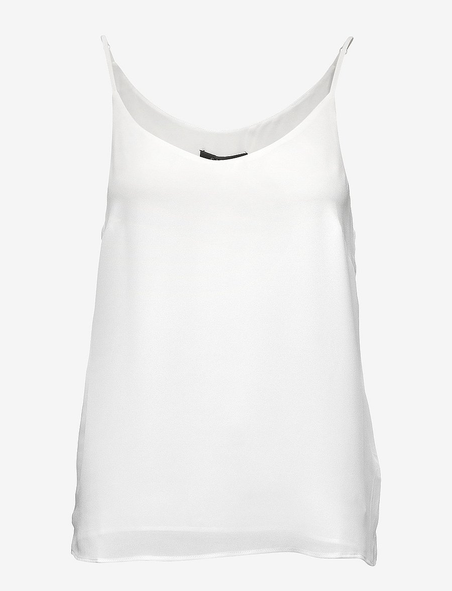 Soft Rebels - SRFrida Top GRS - linnen - snow white / off white - 1