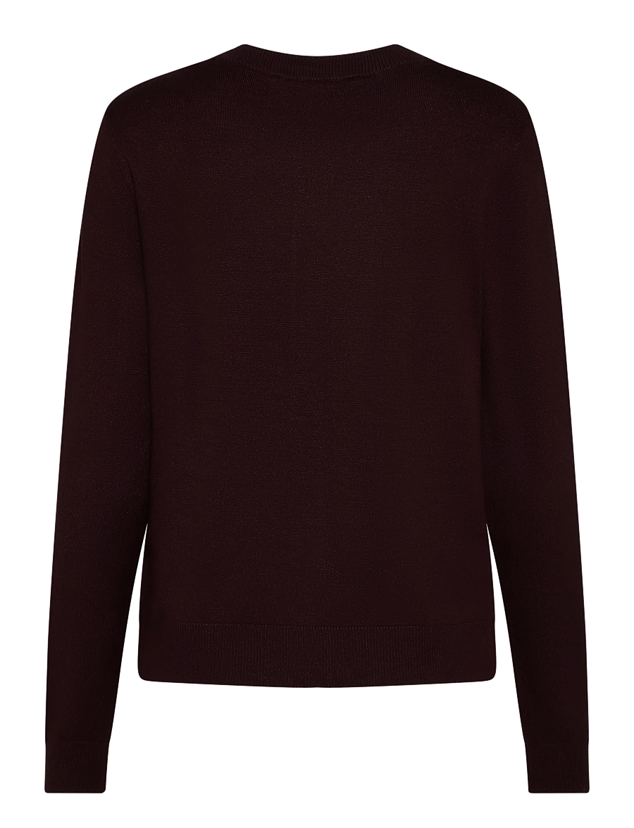 Soft Rebels - SRMarla Cardigan Knit - kardiganid - 365 vinyard wine - 2