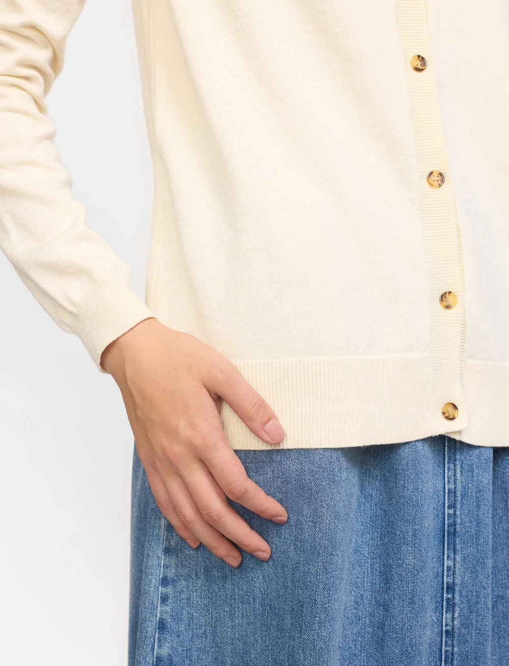 Soft Rebels - SRMarla Cardigan Knit - cardigans - arctic wolf - 3