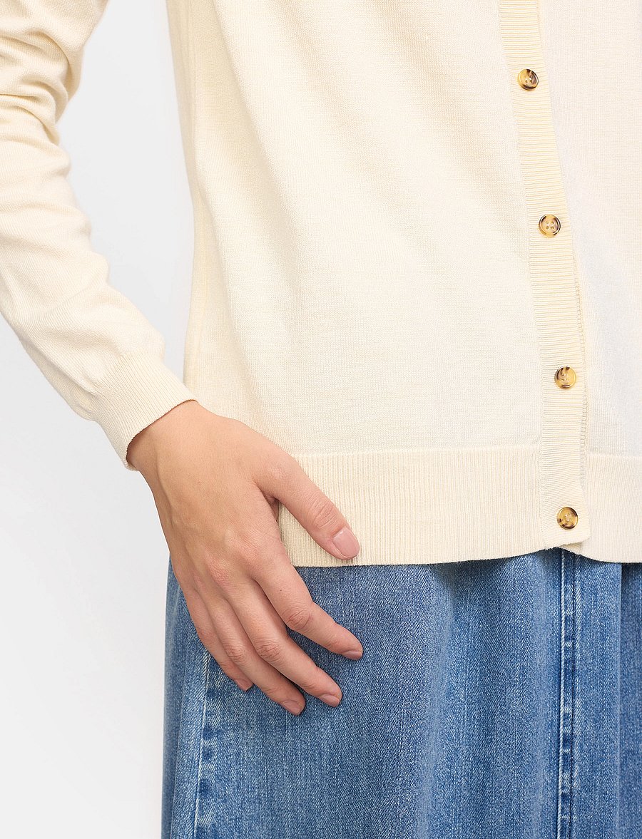 Soft Rebels - SRMarla Cardigan Knit - cardigans - arctic wolf - 3