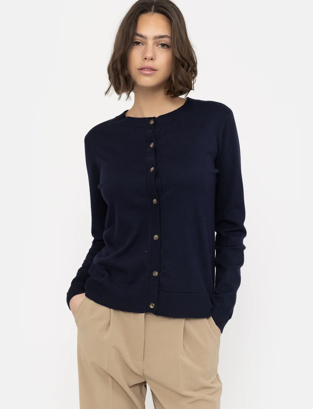 Soft Rebels - SRMarla Cardigan Knit - cardigans - black - 0