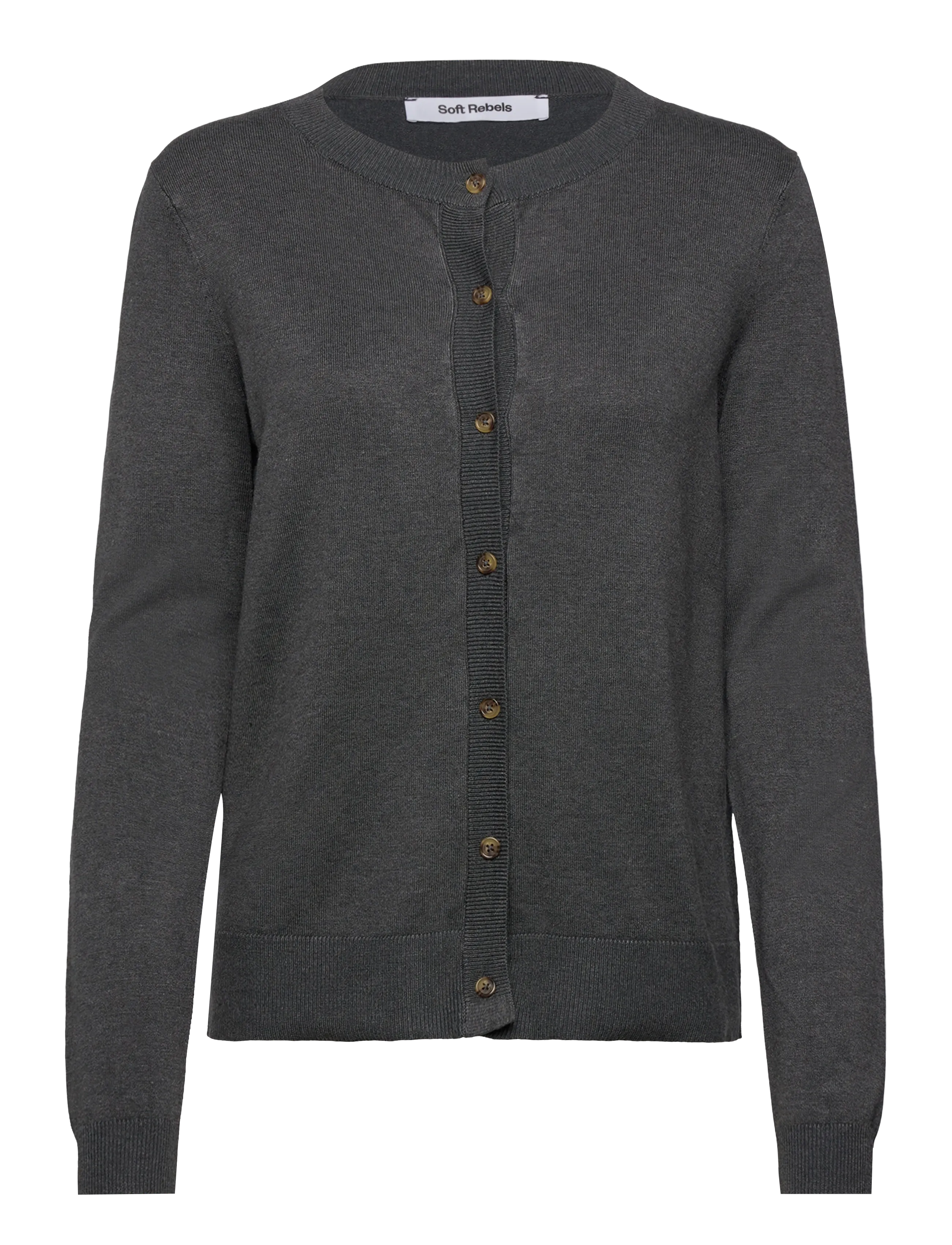 SOFT REBELS Srmarla Cardigan Knit Grau - XS - Damen