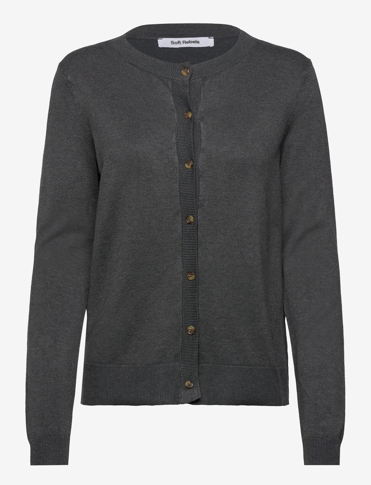 Soft Rebels - SRMarla Cardigan Knit - cardigans - chimera melange - 1