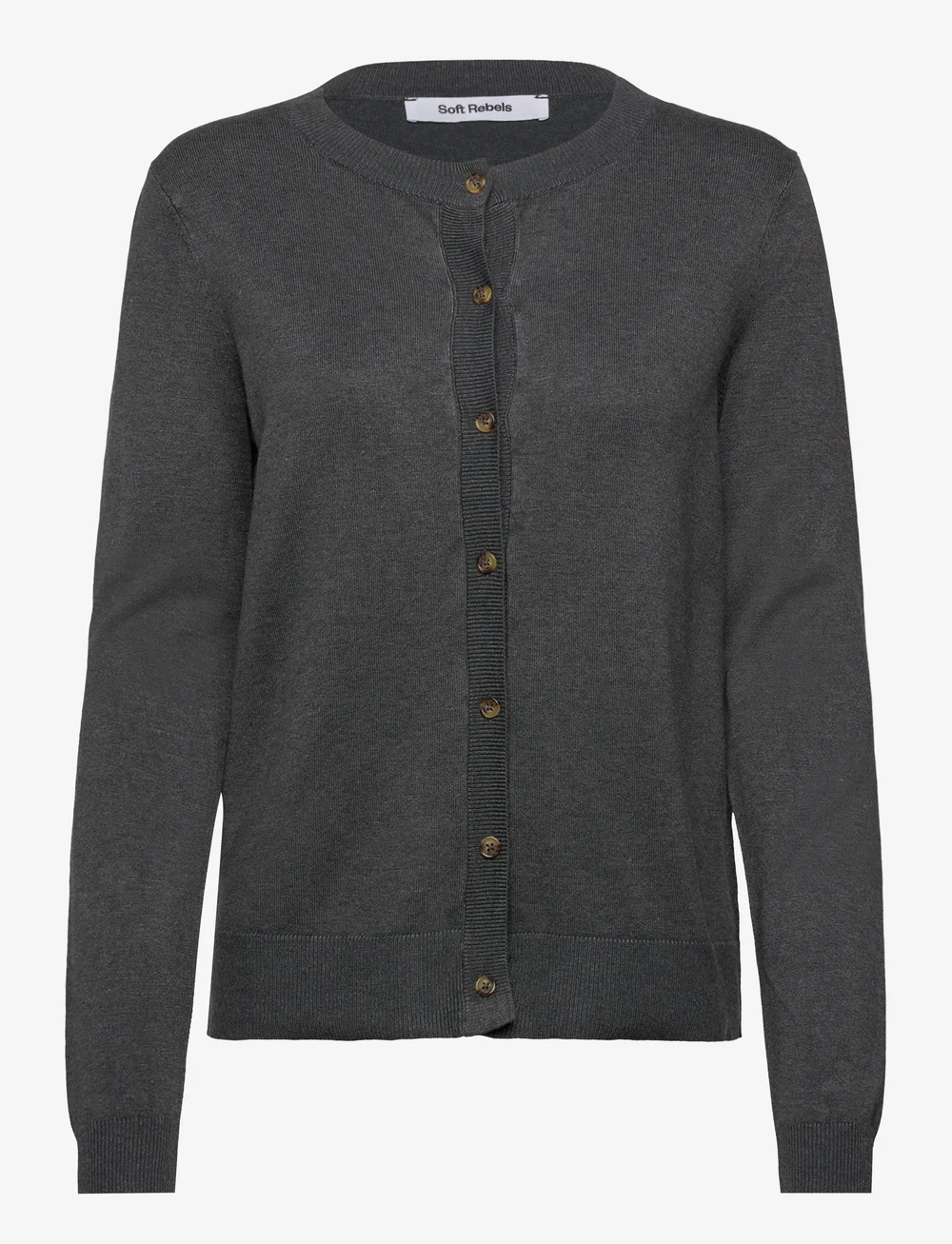 Soft Rebels - SRMarla Cardigan Knit - cardigans - chimera melange - 1