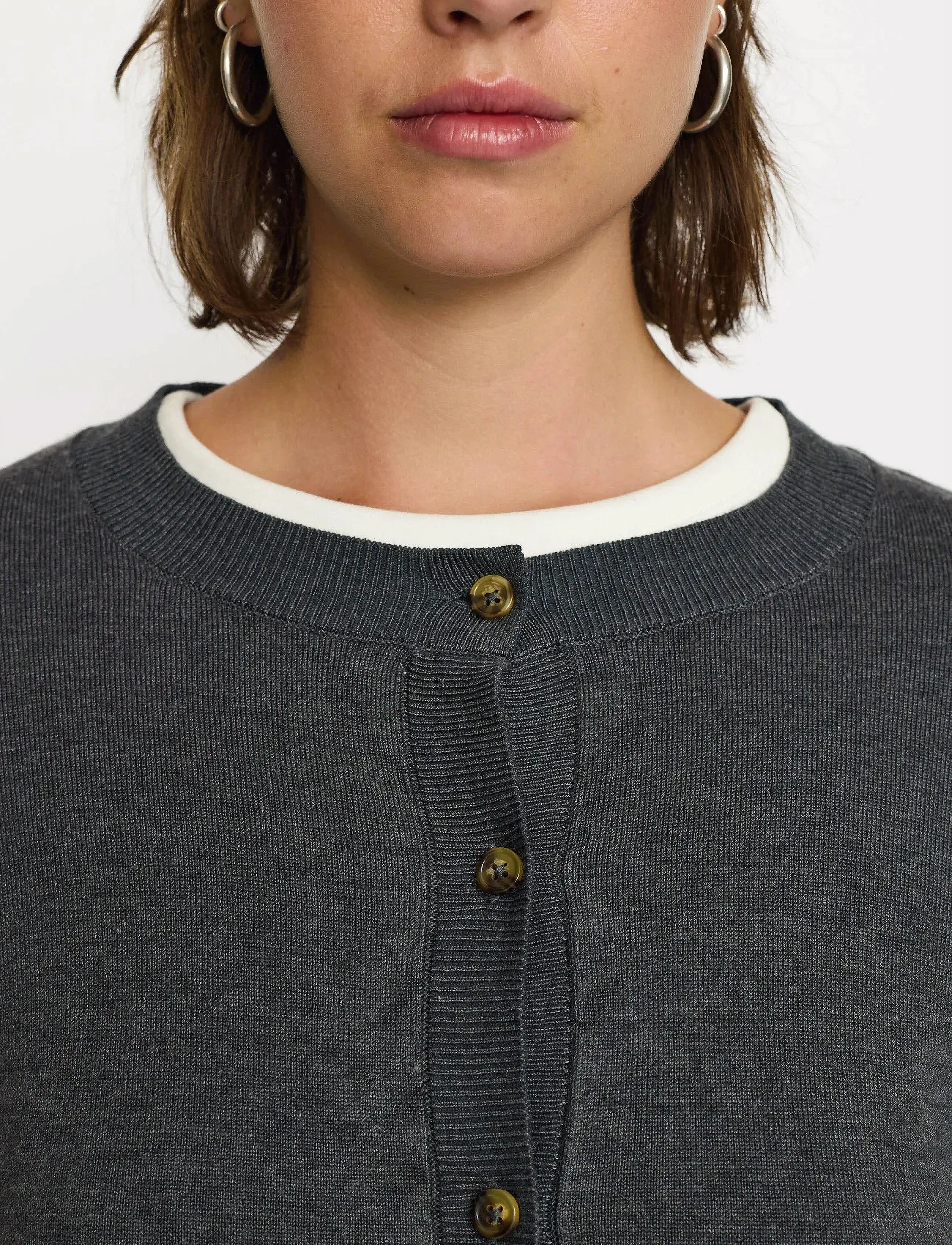 Soft Rebels - SRMarla Cardigan Knit - cardigans - chimera melange - 4