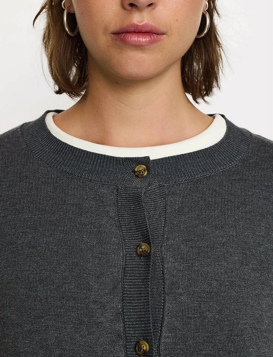 Soft Rebels - SRMarla Cardigan Knit - cardigans - chimera melange - 4