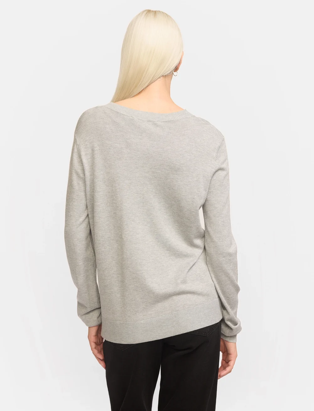 Soft Rebels - SRMarla Cardigan knit - cardigans - light grey melange - 4