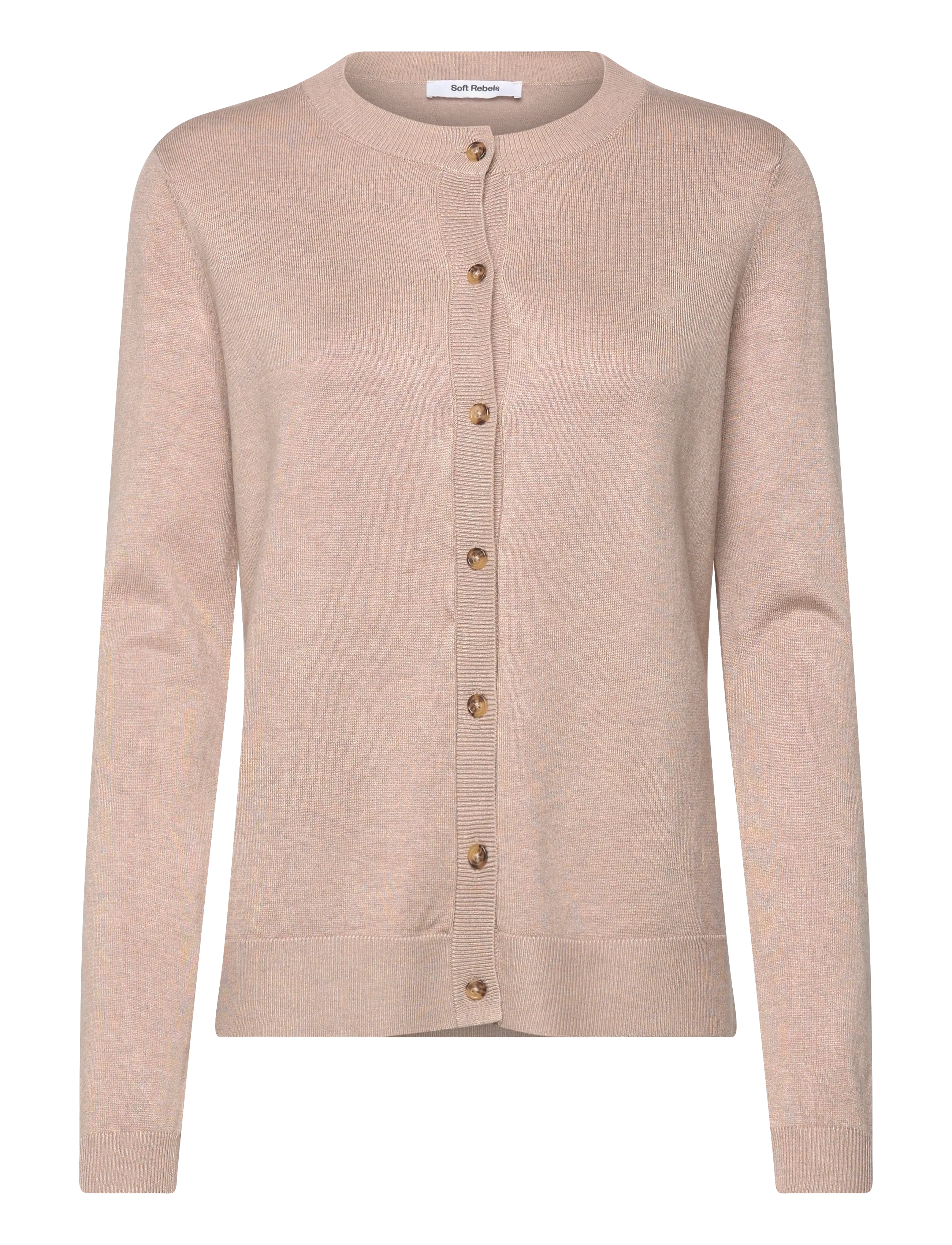 SOFT REBELS Srmarla Cardigan Knit Beige - XL - Damen