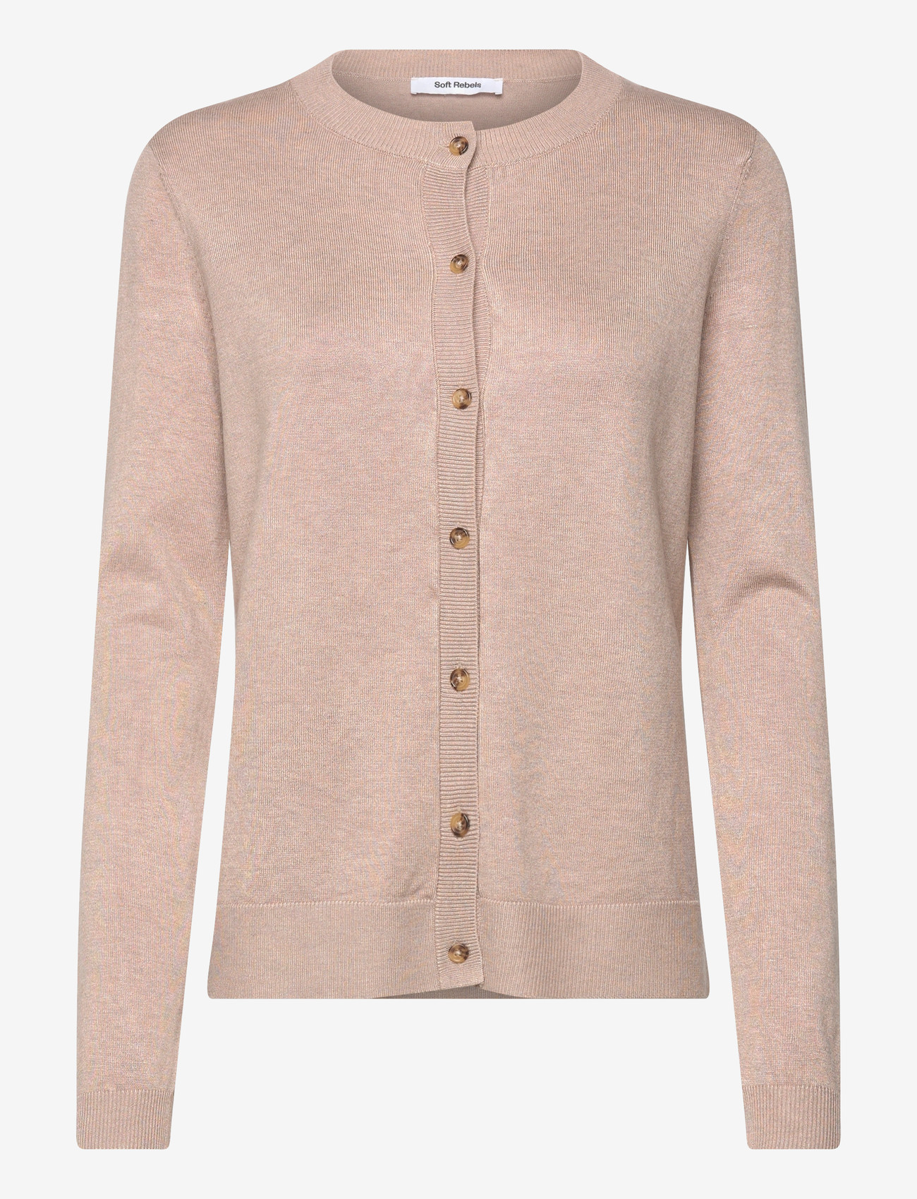 Soft Rebels - SRMarla Cardigan knit - cardigans - nomad melange - 0