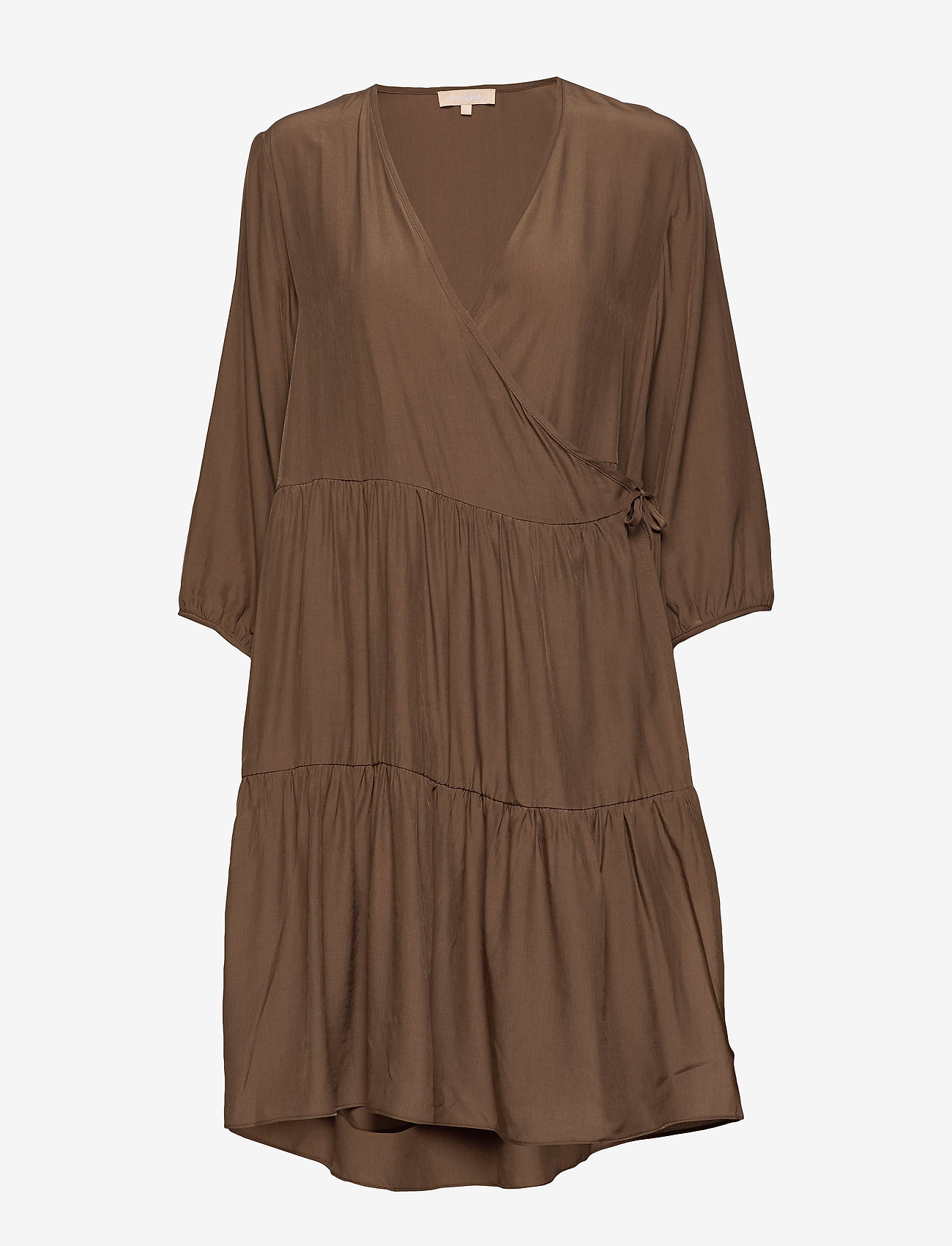 Soft Rebels - Stella 3/4 Dress - partridge - 0