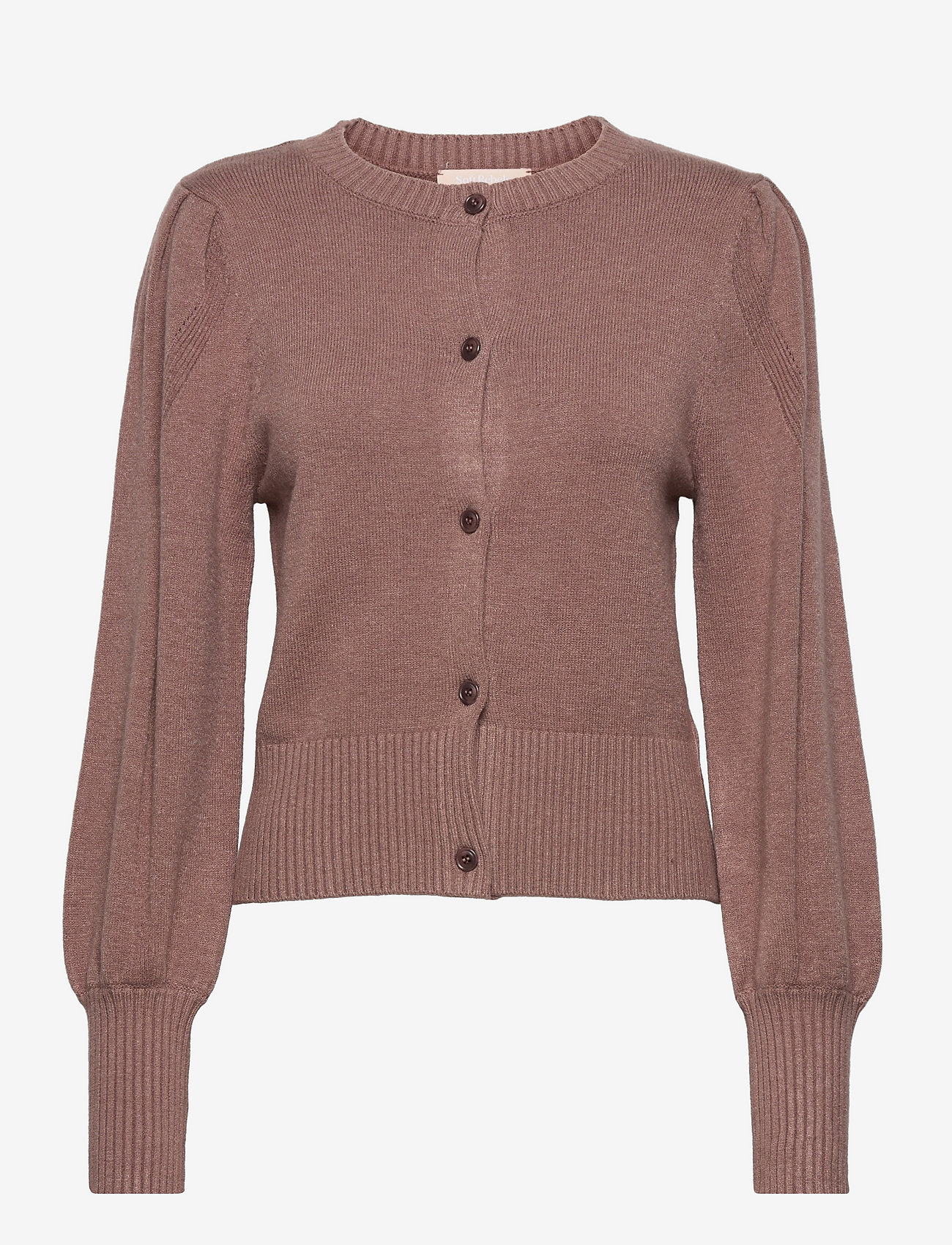 Soft Rebels - SRMisa Cardigan Knit - peppercorn - 0