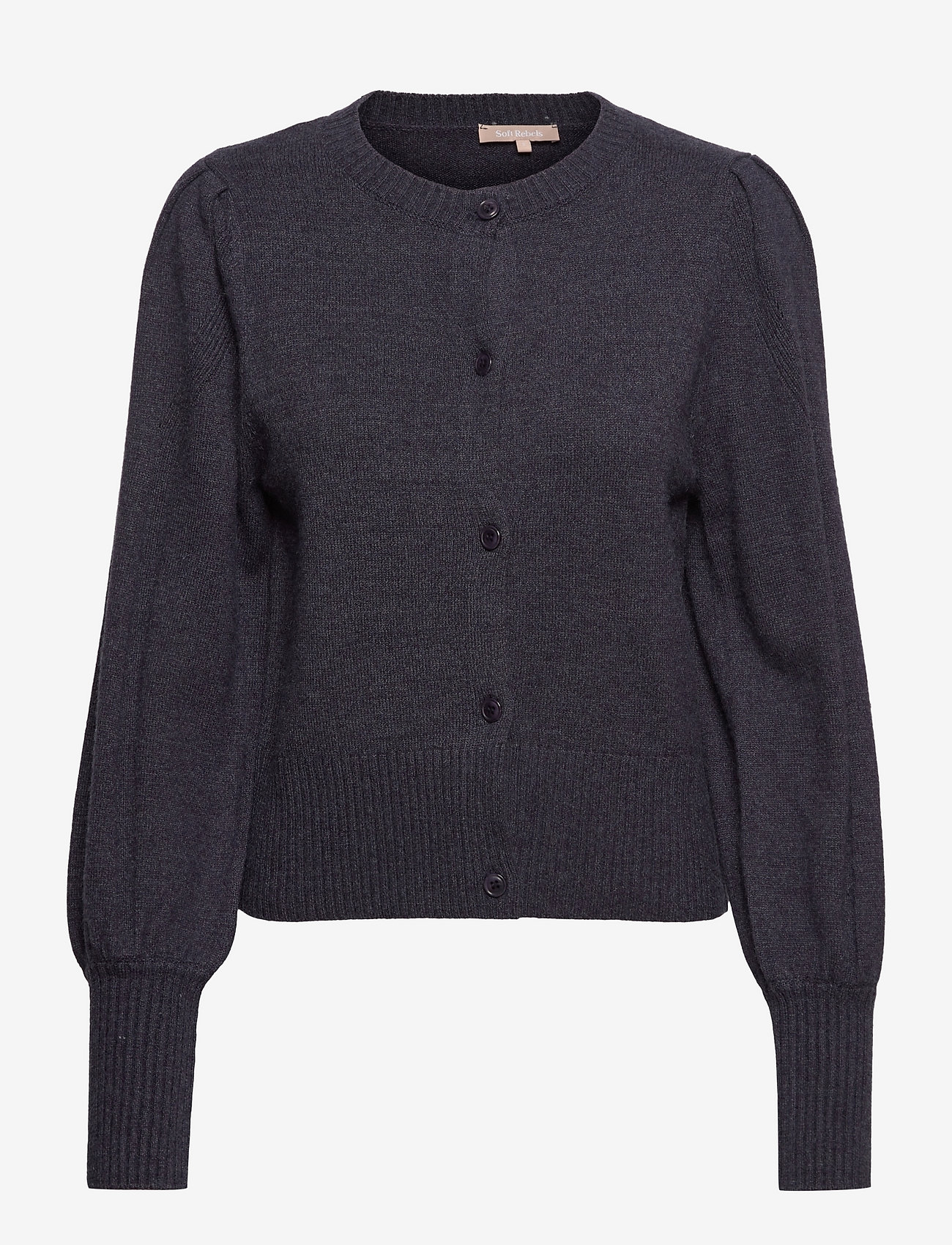 Soft Rebels - SRMisa Cardigan Knit - total eclipse - 0