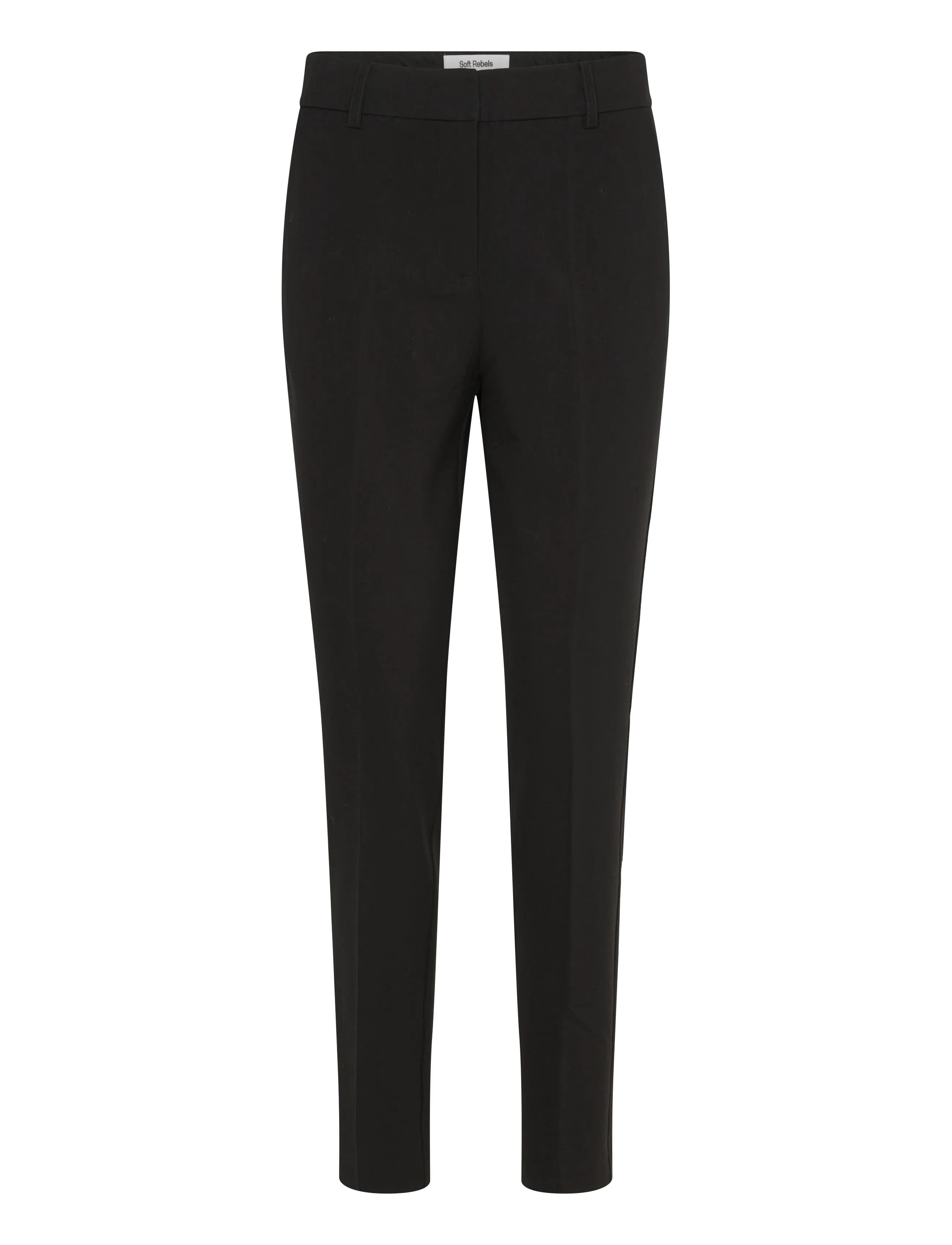 SOFT REBELS Srvilja Mid Waist Hose Schwarz - M - Damen