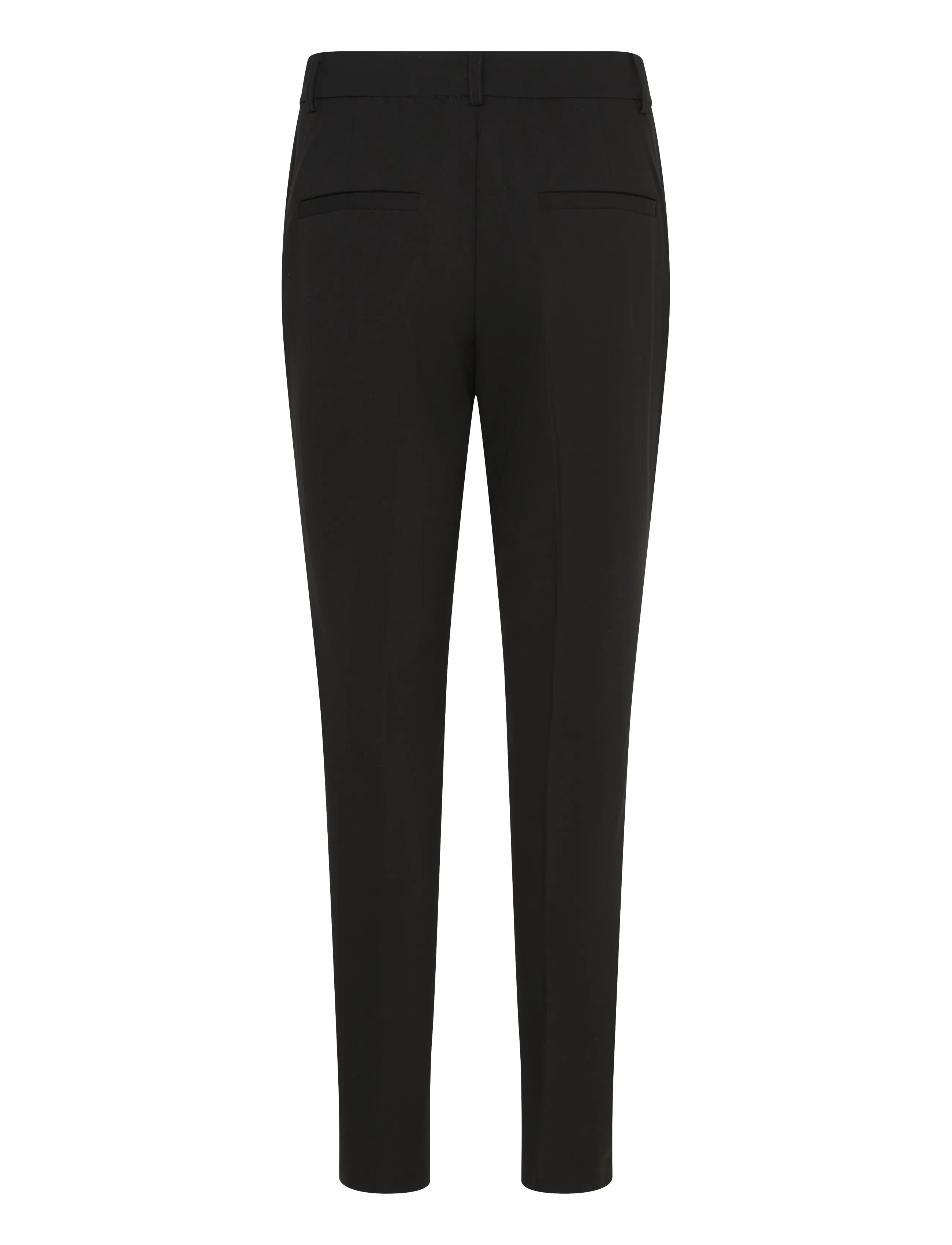 Soft Rebels - SRVilja mid waist pant - slim fit bukser - black - 1