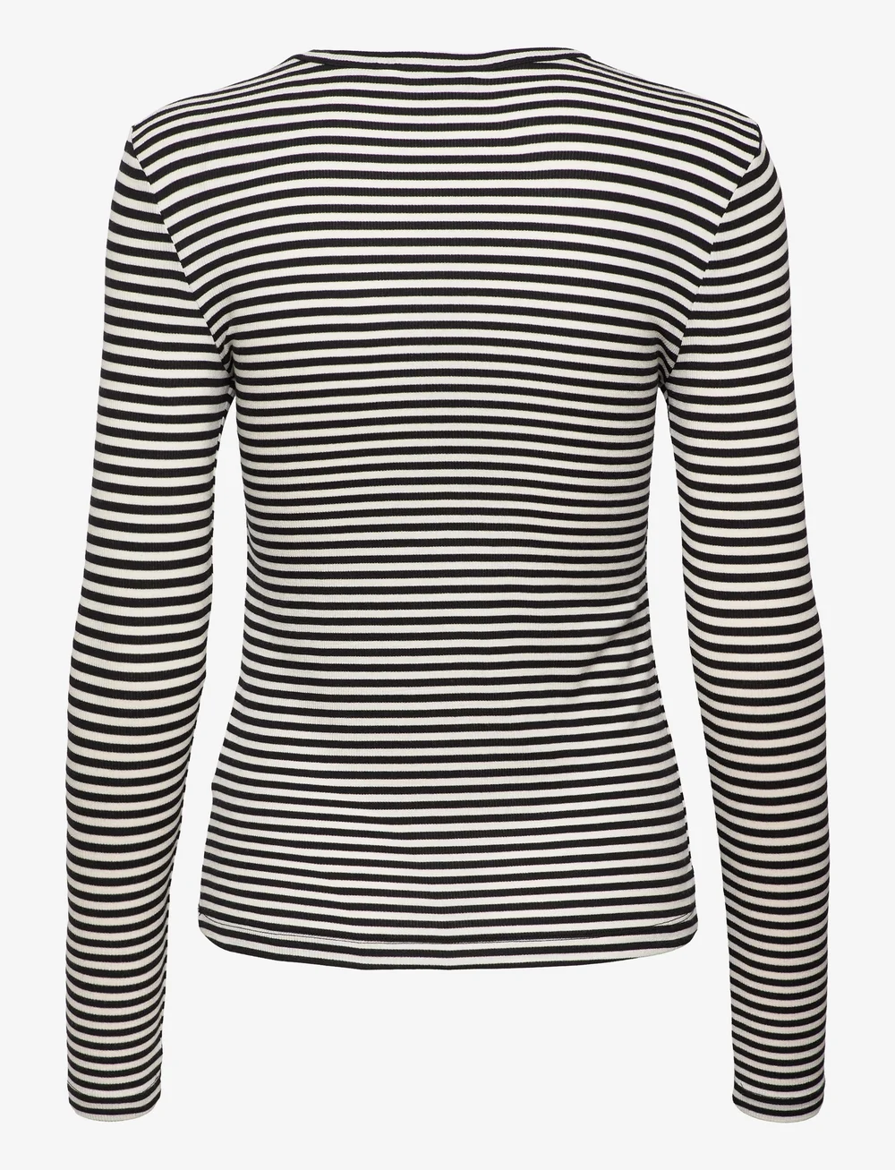 Soft Rebels - SRFenja Stripe O-neck Top - långärmade toppar - black - 2