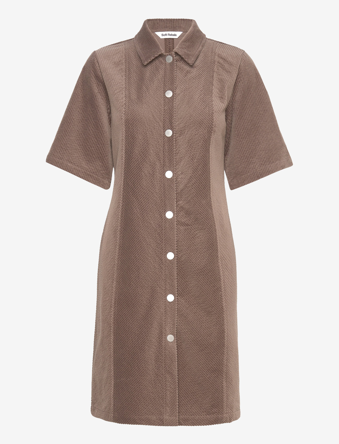 Soft Rebels - SRMeggy Dress - korte kjoler - caribou - 1