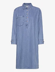Soft Rebels - SRLila Midi Dress - midi kjoler - medium blue wash - 0
