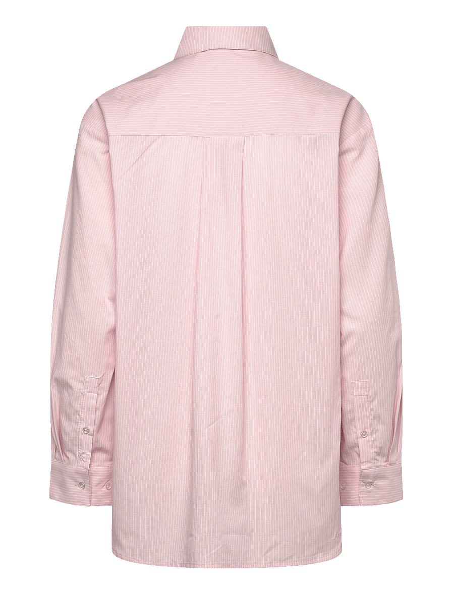 Soft Rebels - SRVeronica Striped Shirt - langärmlige hemden - 186 bleached mauve - 2