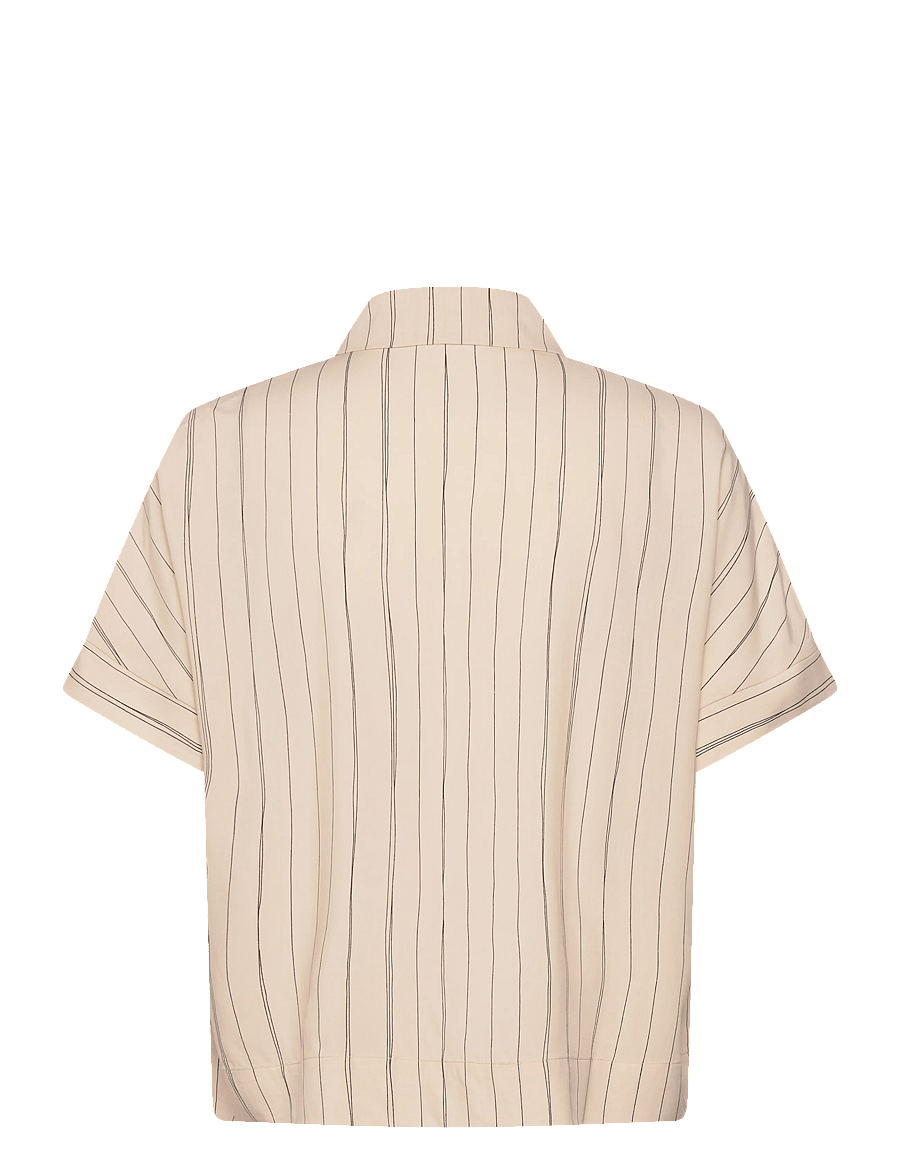 Soft Rebels - SRMargot Freedom Striped SS Shirt - overhemden met korte mouwen - hand drawn stripe smoke gray - 2