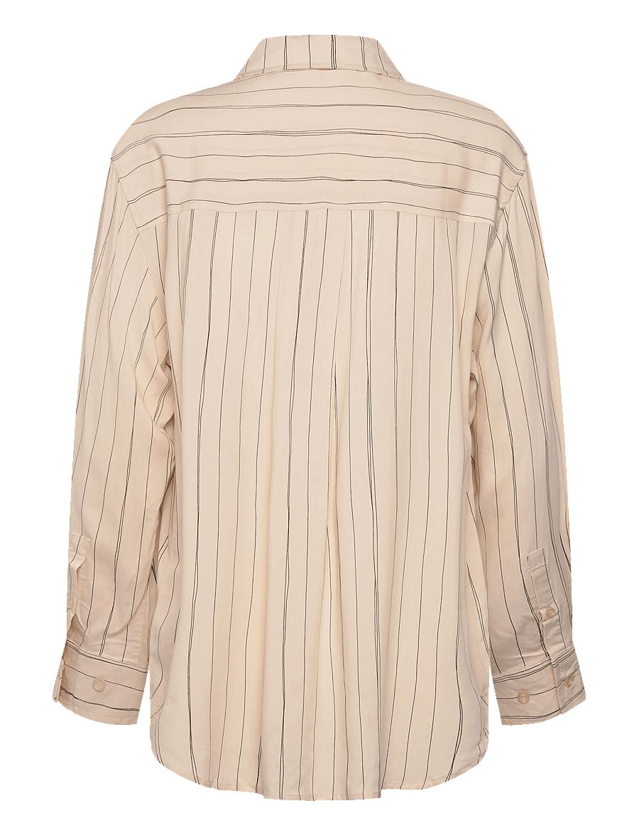 Soft Rebels - SRMargot Striped Shirt - langärmlige hemden - hand drawn stripe smoke gray - 2