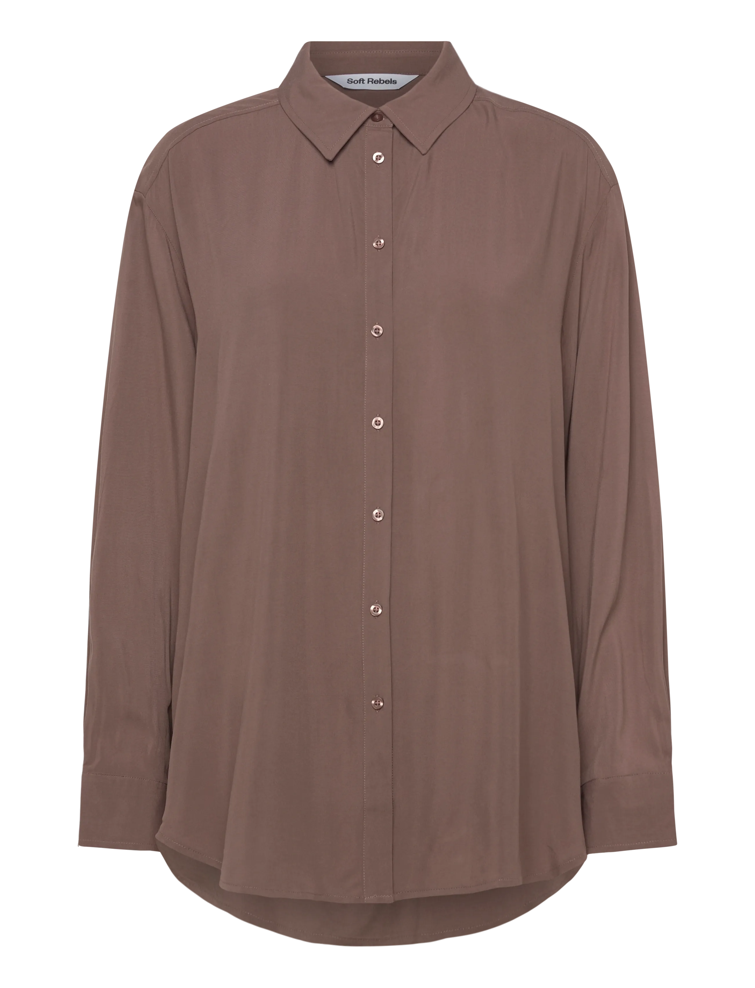 SRFreedom Loose Shirt - COFFEE QUARTZ