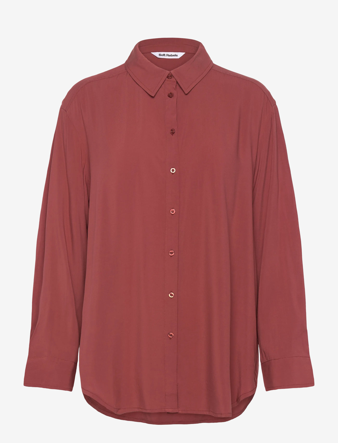 Soft Rebels - SRFreedom Loose Shirt - henna - 1