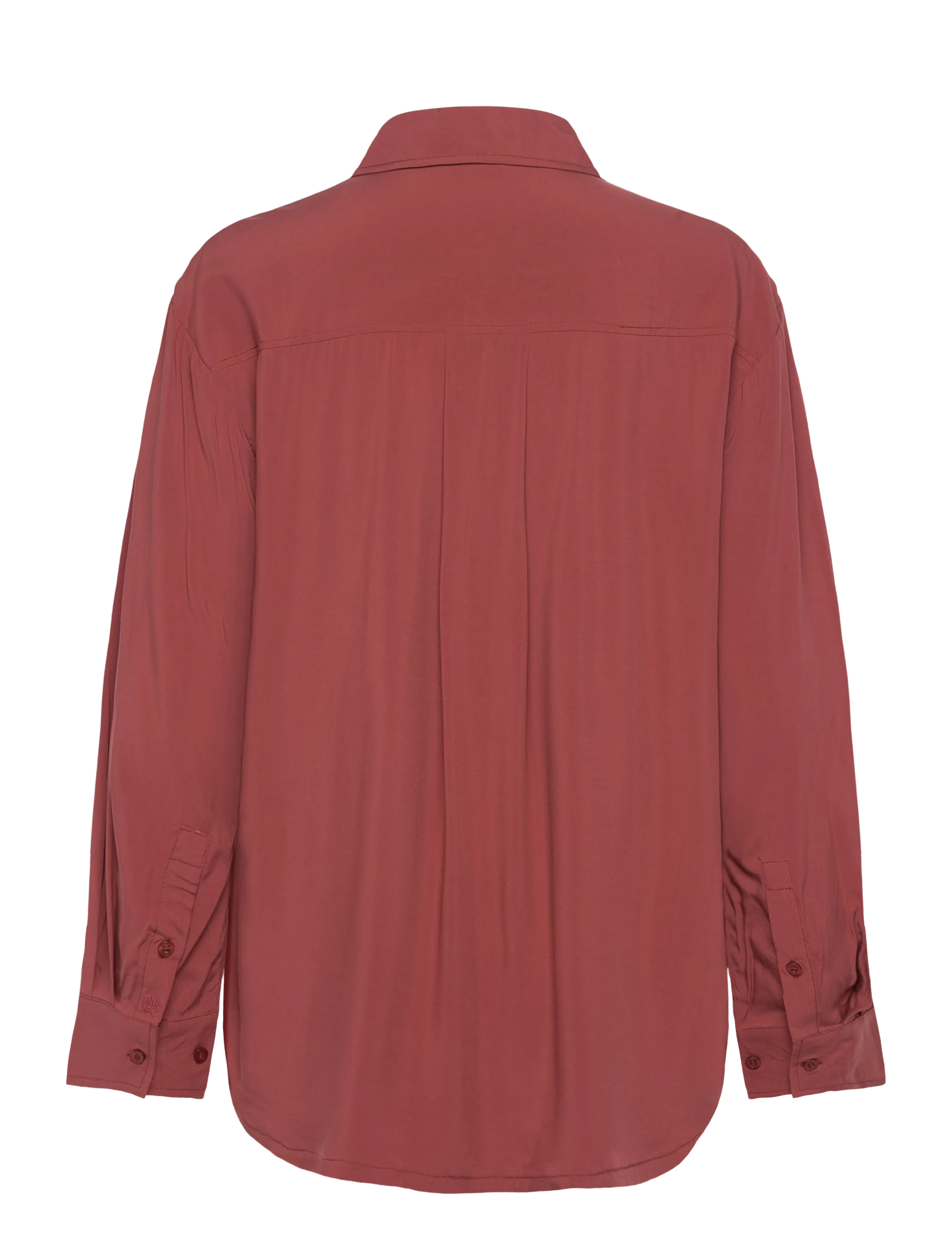 Soft Rebels - SRFreedom Loose Shirt - langærmede skjorter - henna - 2