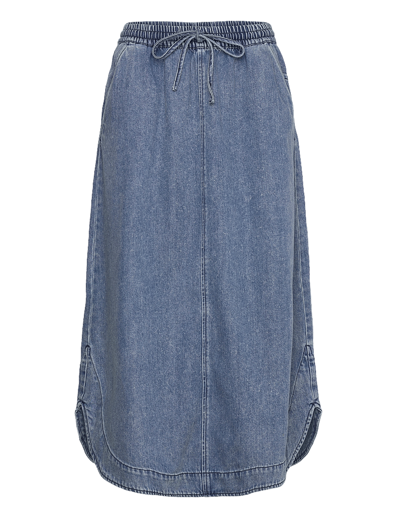 Soft Rebels - SRKeira Skirt - jeansröcke - dark blue denim - 1