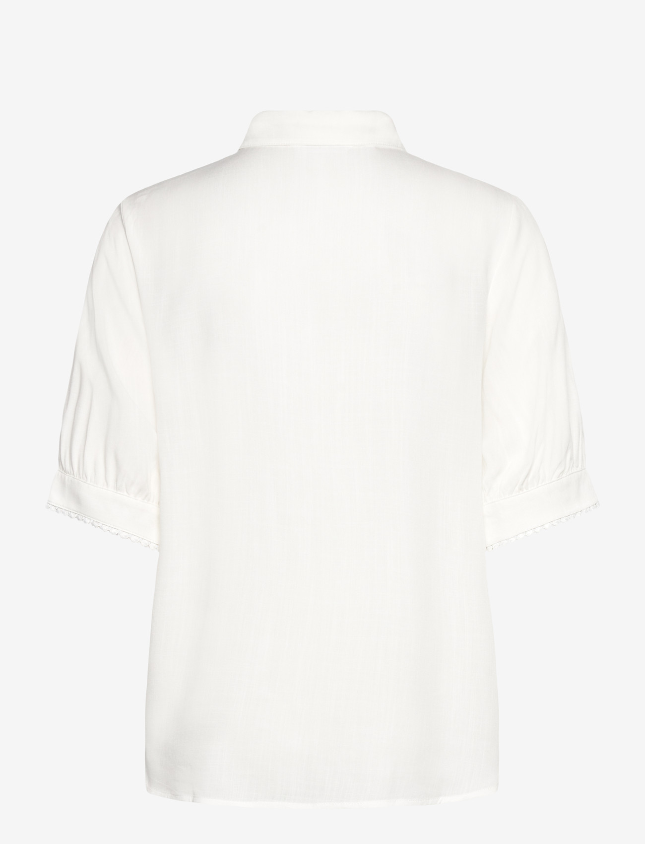 Soft Rebels - SREbba Mayson Blouse - kurzämlige blusen - 002 snow white - 2