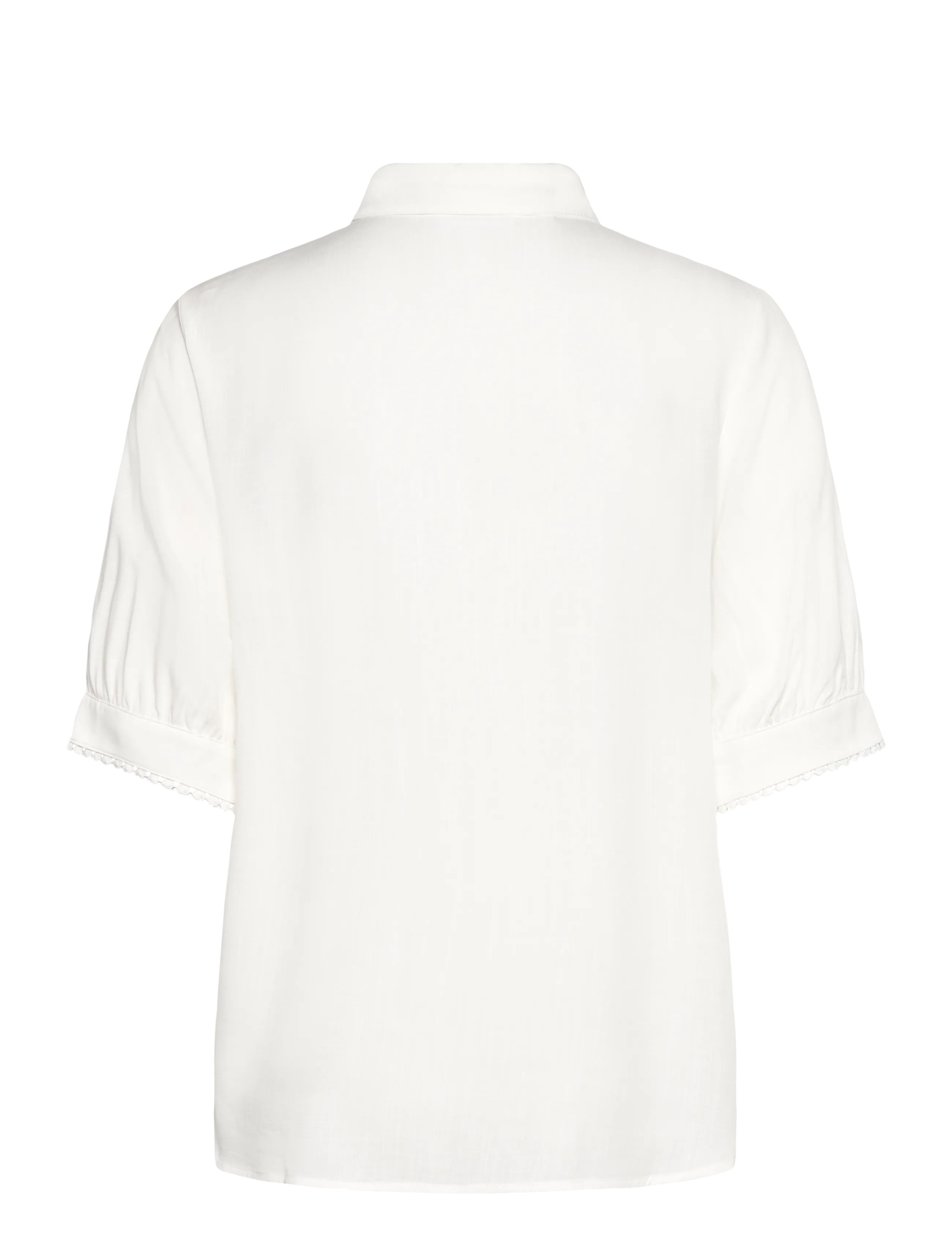 Soft Rebels - SREbba Mayson Blouse - kortärmade blusar - 002 snow white - 2