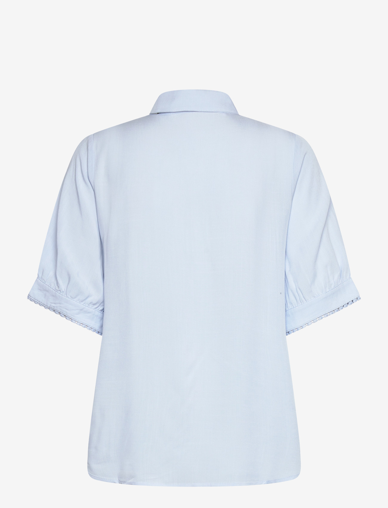 Soft Rebels - SREbba Mayson Blouse - lühikeste varrukatega pluusid - 678 windsurfer - 2