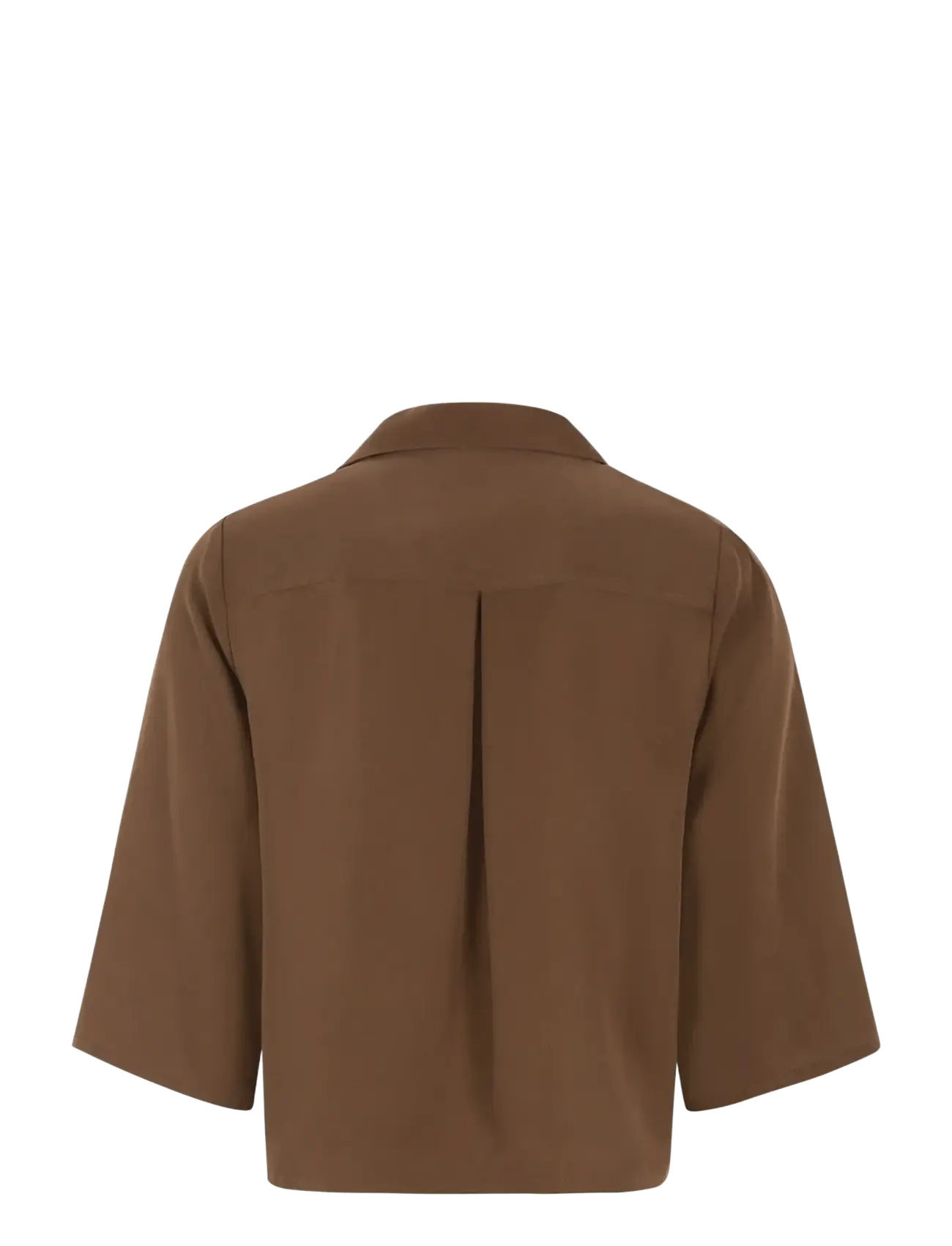 Soft Rebels - SRUma Shirt - short-sleeved blouses - downtown brown - 2