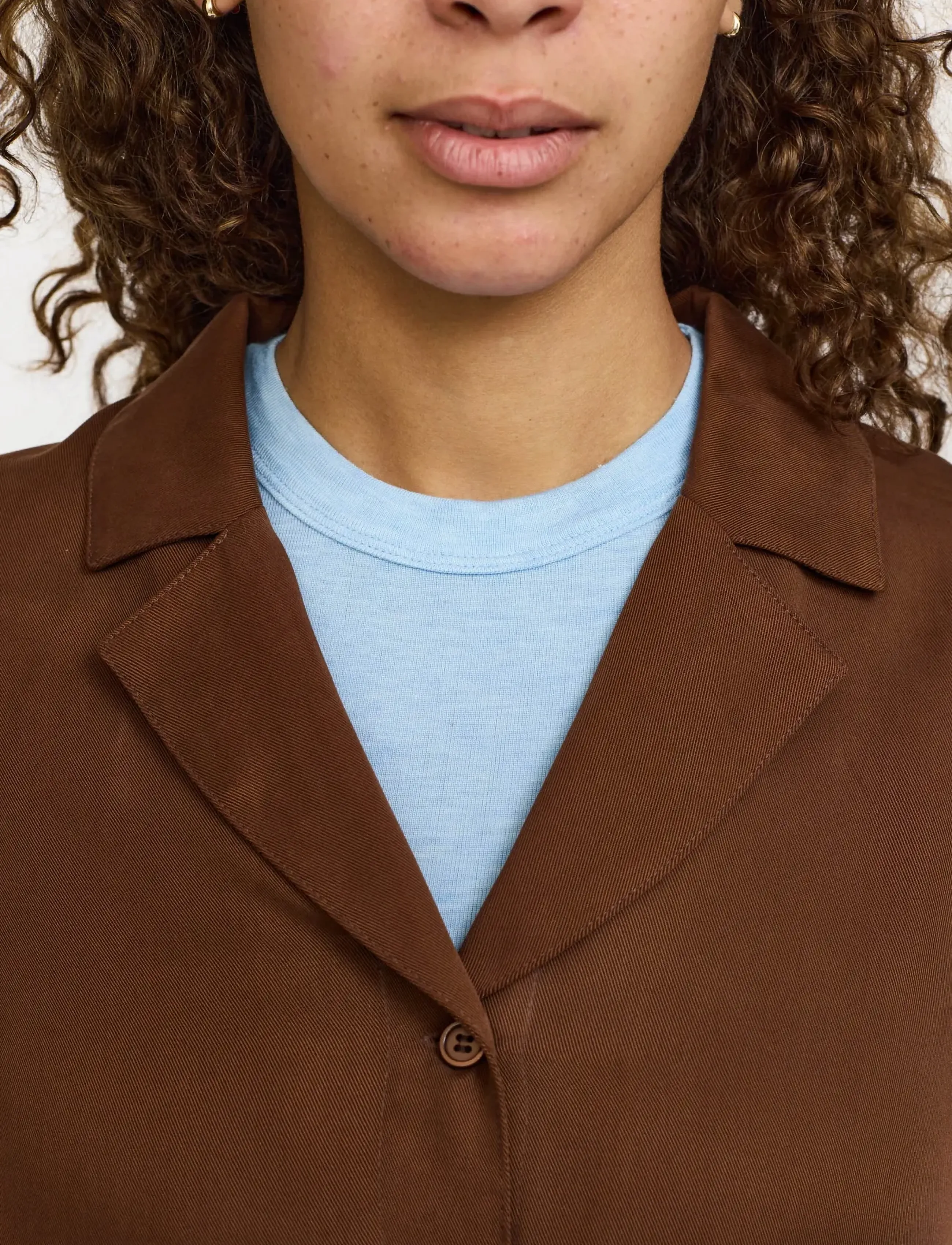Soft Rebels - SRUma Shirt - short-sleeved blouses - downtown brown - 4