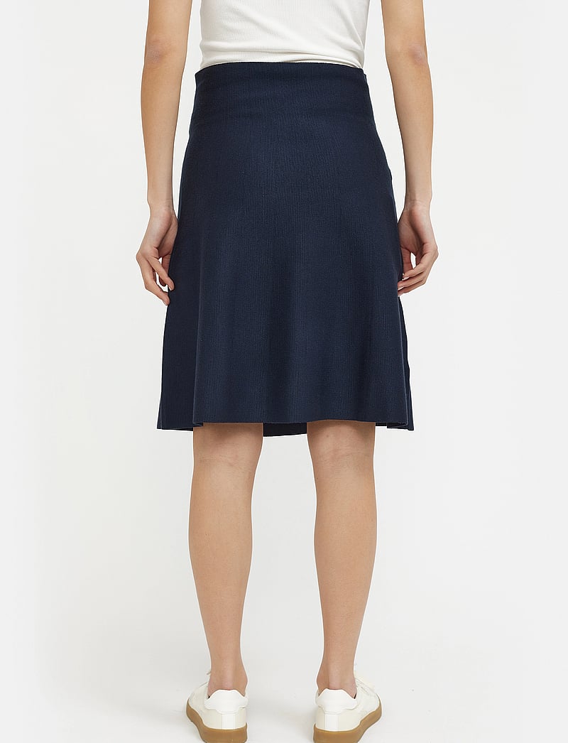 Soft Rebels - SRHenrietta Skirt - strickröcke - total eclipse - 3