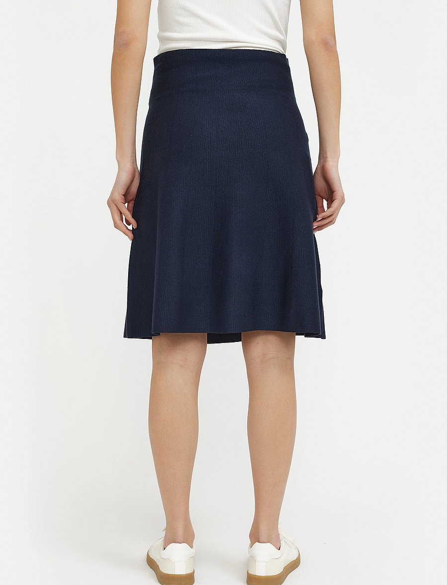 Soft Rebels - SRHenrietta Skirt - gebreide rokken - total eclipse - 3