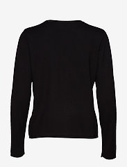 Soft Rebels - SRMarla o-neck roll edge - sweaters - black - 1