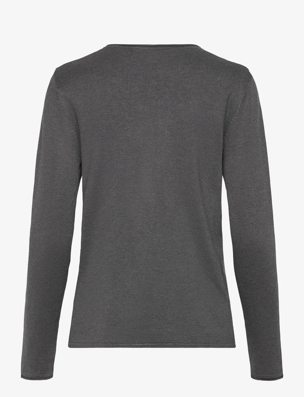 Soft Rebels - SRMarla O-neck Knit Roll Edge - stickade tröjor - chimera melange - 1