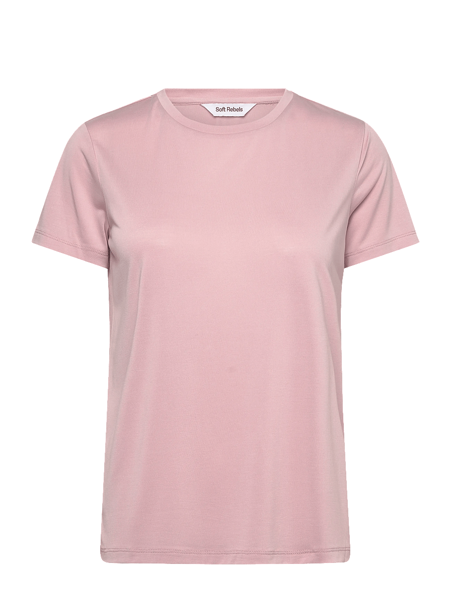 Soft Rebels - SRElla T-shirt - t-shirts - 186 bleached mauve - 1