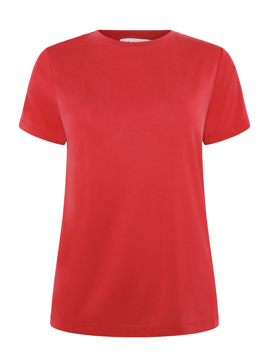 Soft Rebels - SRElla T-shirt - t-shirts - 389 red dahlia - 1