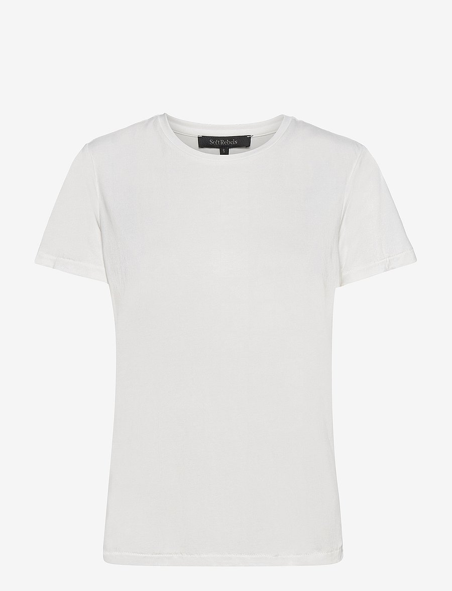 Soft Rebels - SRElla T-shirt - t-shirts - snow white / off white - 1