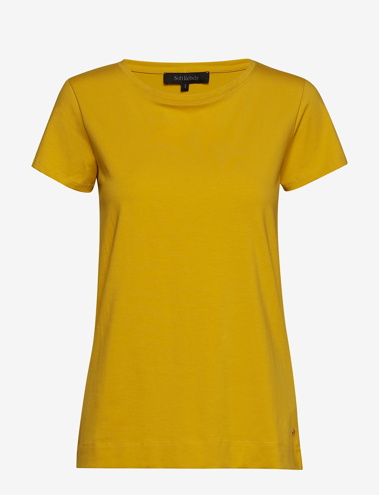 Soft Rebels - Elle T-shirt - ceylon yellow - 0
