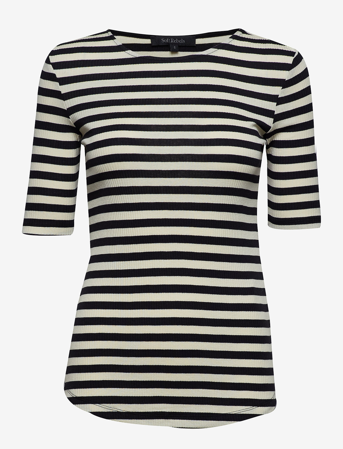 Eve 2/4 t-shirt - BLACK