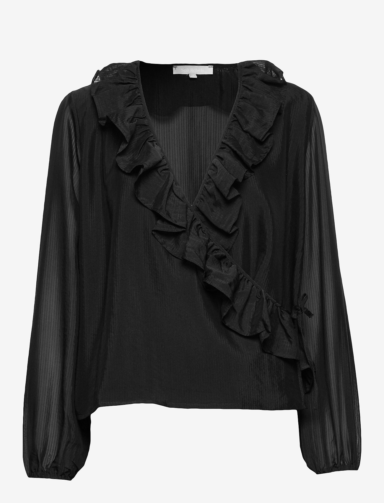 Soft Rebels - Ava LS Top - black - 0