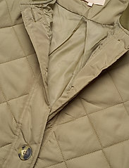 Soft Rebels - SREileen LS Quilt Coat - quilted jackets - covert green - 2