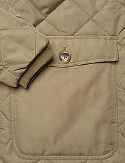 Soft Rebels - SREileen LS Quilt Coat - quilted jackets - covert green - 3