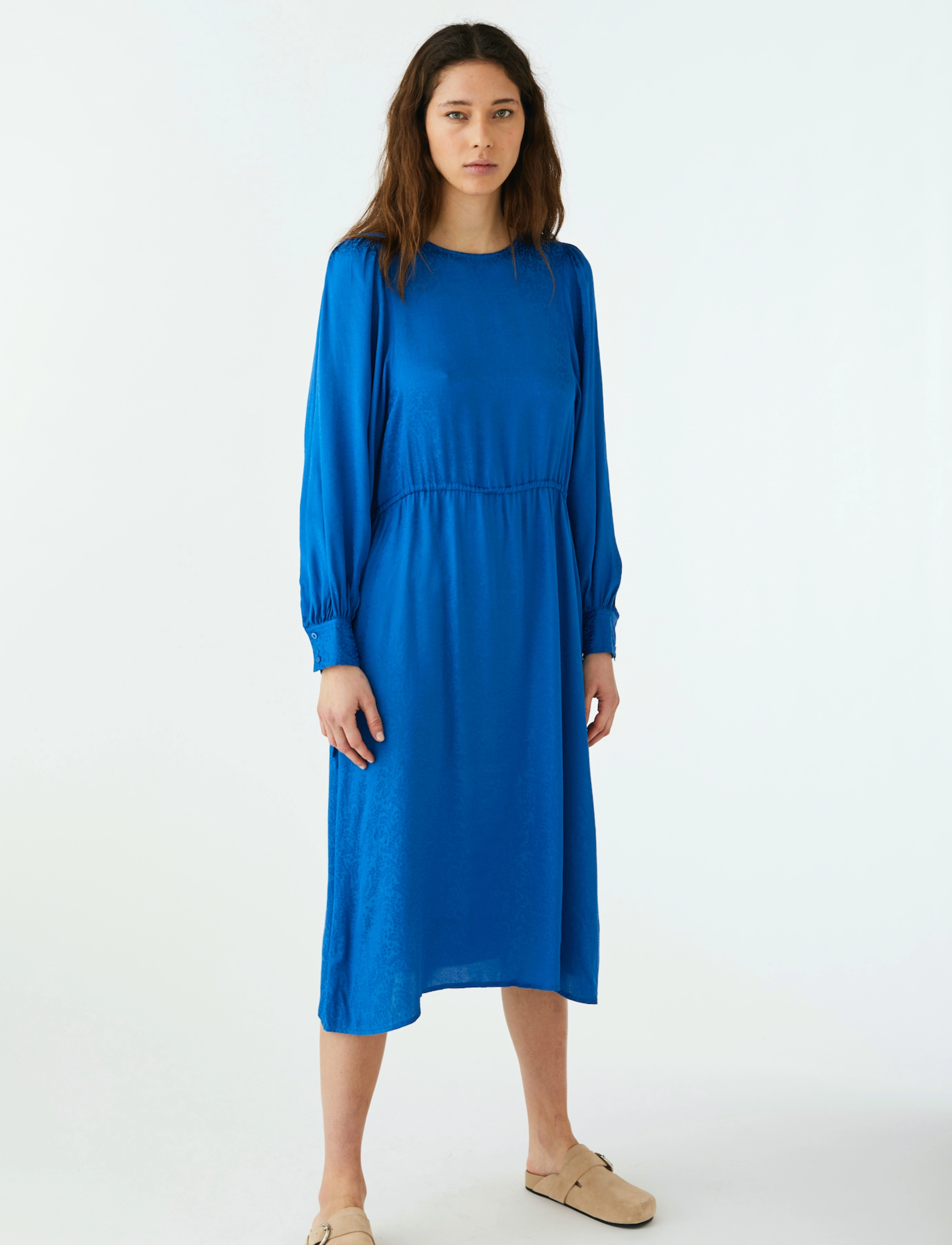 Soft Rebels - SROlli Midi Dress - turkish sea - 2