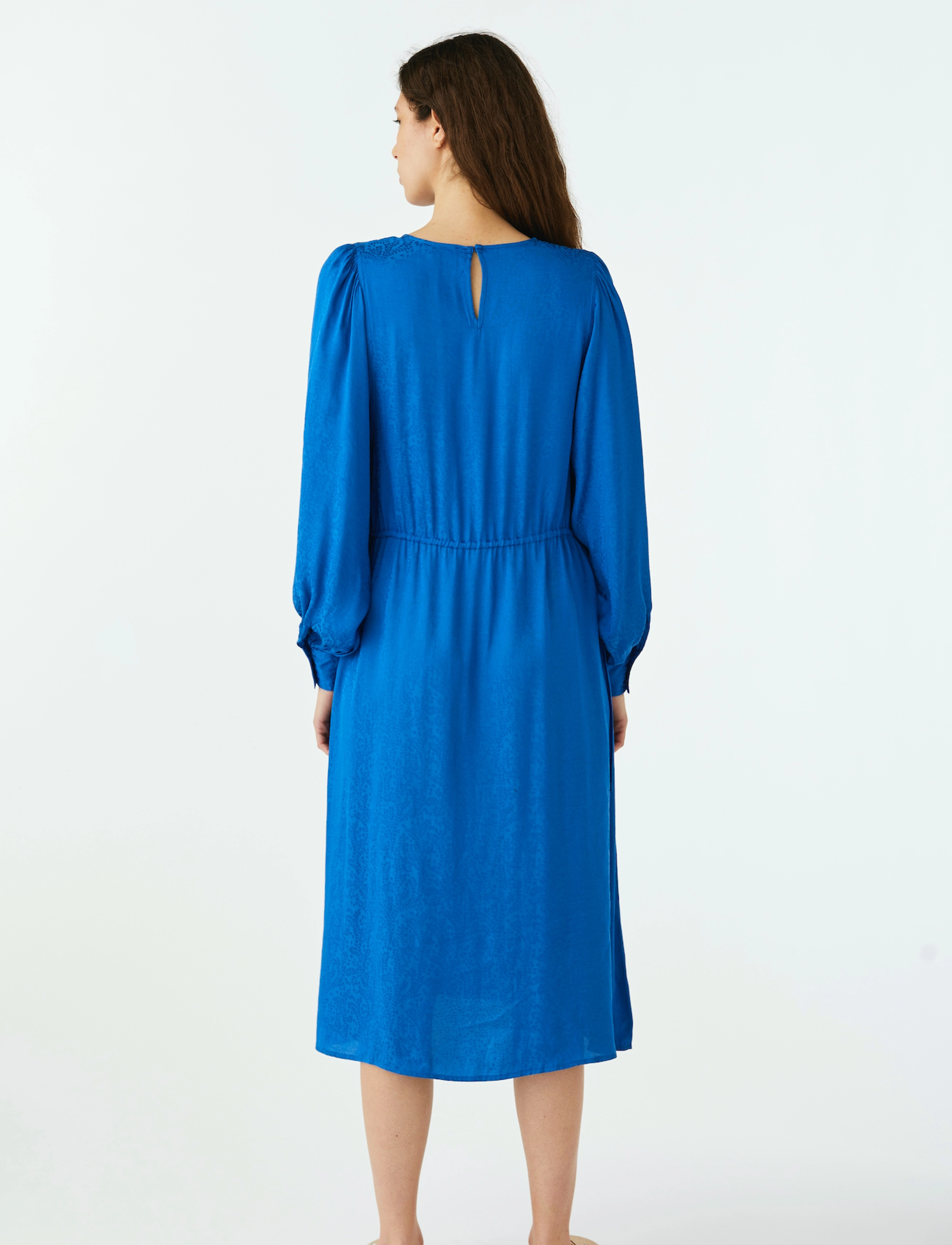 Soft Rebels - SROlli Midi Dress - turkish sea - 4